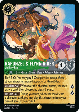 Rapunzel & Flynn Rider - Unlikely Pair (V.1)