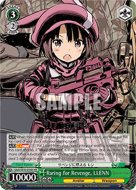 Raring for Revenge, LLENN (V.2 - Parallel Foil)