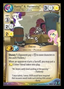 Rarity & Fluttershy *Critter Recruiters*