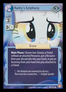 Rarity's Epiphany (V.1 - Rare)