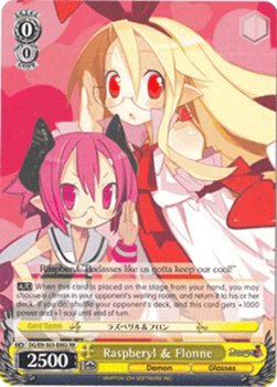 Raspberyl & Flonne (V.1 - Double Rare)