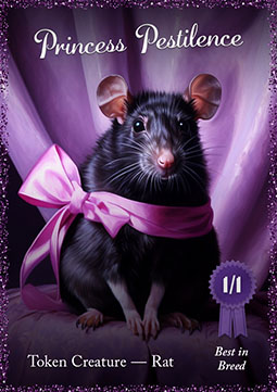 Rat Token (Black 1/1)