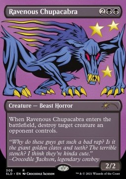 Ravenous Chupacabra (V.1)