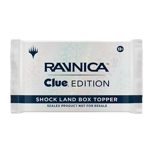 Ravnica: Clue Edition's Box Topper Booster