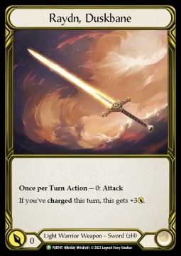 Raydn, Duskbane (Cold Foil Golden)
