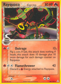 Rayquaza δ Delta Species  (HP 26)