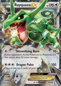 Rayquaza EX  (ROS 75)