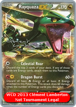Rayquaza EX  (WCD13 DRX 85)