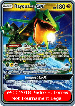 Rayquaza GX  (WCD18 CES 109)