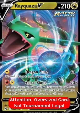 Rayquaza V  (CRZ 100)
