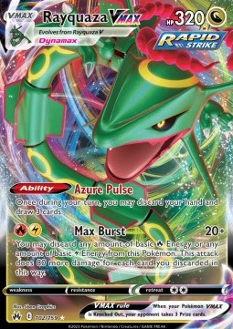 Rayquaza VMAX  (CRZ 102)
