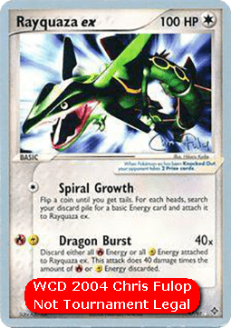Rayquaza ex  (WCD04 DR 97)