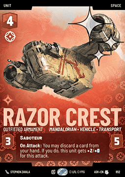 Razor Crest, Outfitted Armament (V.4)