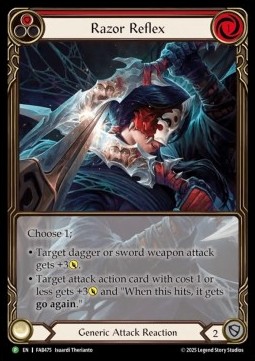 Razor Reflex (Red) (Alternate Art Rainbow Foil)