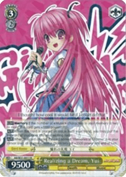 Realizing a Dream, Yui (V.1 - Rare)