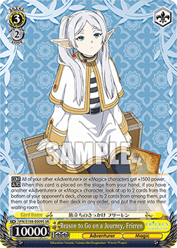 Reason to Go on a Journey, Frieren (V.2 - Super Rare)