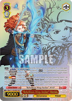 “Rebellious Wisp Archer” Merida (V.2 - Feature Rare)