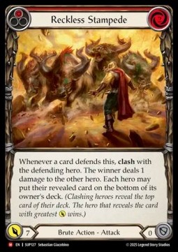 Reckless Stampede (Rainbow Foil)