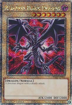 Red-Eyes Black Dragon (V.2 - Quarter Century Secret Rare)