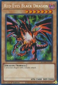 Red-Eyes Black Dragon (V.2 - Secret Parallel Rare)