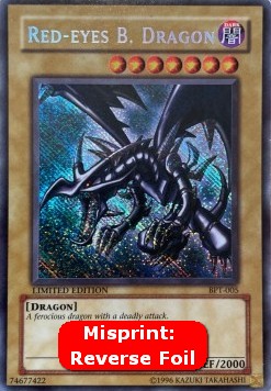 Red-Eyes Black Dragon (V.2 - Secret Rare)