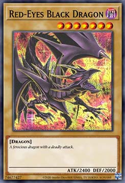 Red-Eyes Black Dragon (V.6 - Quarter Century Secret Rare)