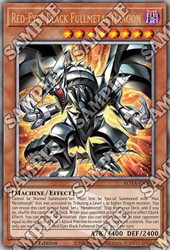 Red-Eyes Black Fullmetal Dragon (V.2 - Quarter Century Secret Rare)