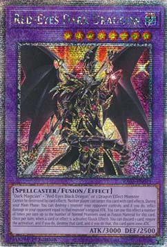 Red-Eyes Dark Dragoon (V.5 - Quarter Century Secret Rare)
