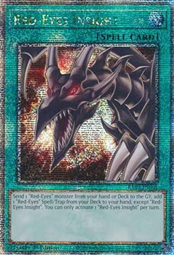 Red-Eyes Insight (V.5 - Quarter Century Secret Rare)