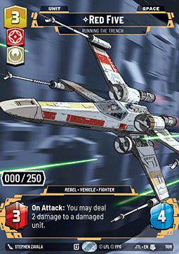 Red Five, Running the Trench (V.5)