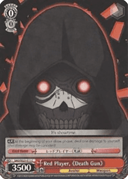 Red Player, Death Gun (V.2 - Parallel Foil)