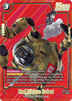 Red Ribbon Robot (SB02-060) [Fusion World] (V.2 - Alternate Art)