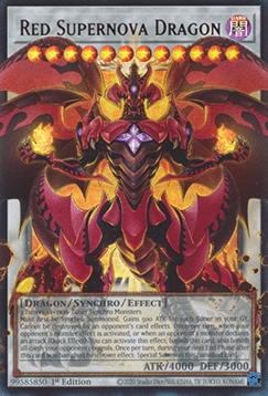 Red Supernova Dragon (V.1 - Ultra Rare)