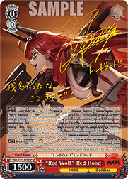 “Red Wolf” Red Hood (V.3 - Special Rare)
