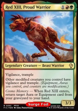 Red XIII, Proud Warrior