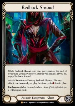 Redback Shroud (Cold Foil)
