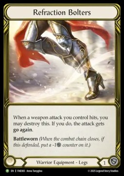 Refraction Bolters (Cold Foil Golden)