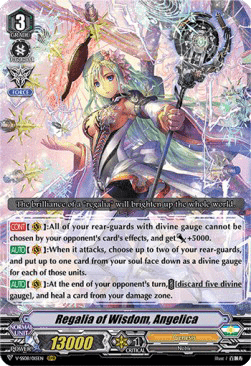 Regalia of Wisdom, Angelica [V Format] (V.1 - Triple Rare)
