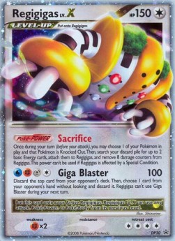 Regigigas LV.X  (DPPR 30)
