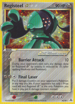 Registeel Gold Star  (LM 92)