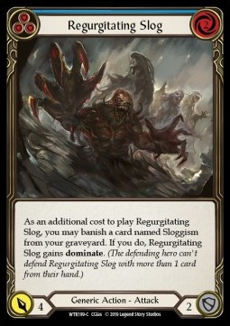 Regurgitating Slog (Blue) (Rainbow Foil)