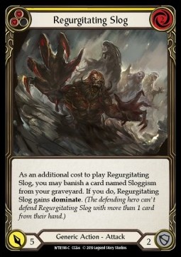 Regurgitating Slog (Yellow) (Rainbow Foil)