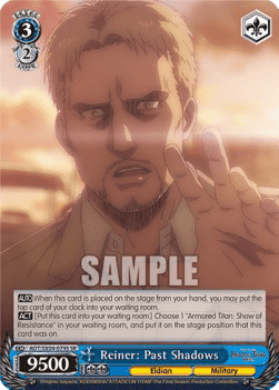 Reiner: Past Shadows (V.2 - Super Rare)
