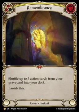 Remembrance (Cold Foil)