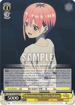 Reminiscing, Ichika Nakano (V.2 - Super Rare)