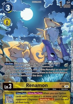Renamon (BT17-031)