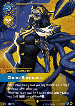 Renata Glasc, Chem-Baroness (V.2 - Showcase)