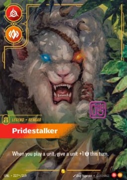 Rengar, Pridestalker (V.3 - Signed Showcase)