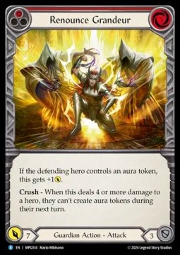 Renounce Grandeur (Rainbow Foil)