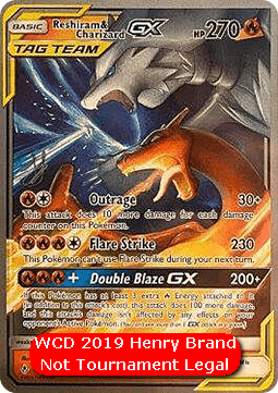 Reshiram & Charizard GX  (WCD19 UNB 20)